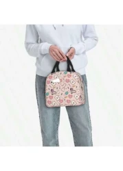 حقيبة غذاء مطبوعة بطباعة طبية قطعة واحدة مناسبة للعمل والسفر والنزهة، جنسي، بدون احتكاك مع الطعام