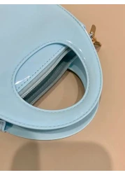 1pc Spring Summer Fashion Chic Handbag Solid Color Mini Shoulder Bag With Chain Strap