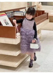 New Shiny Classic Minimalist Small Handbag Mini Evening Purse Crossbody Bag