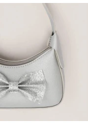 قطعة واحدة حقيبة يد صغيرة للأطفال مزينة بفيونكة جميلة