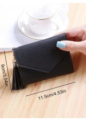 مجموعة حقيبة مربعة مبطنة بنمط حرفي وشاح رفيع والمحفظة الصغيرة، أنيقة وبسيطة وكاجوال، حقيبة تسوق كبيرة السعة،