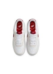 Nike Sports Shoes Court Vision Low Next Nature Unisex Suede Detailed Casual Sneaker