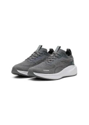 Puma Skyrocket Lite - Puma White and Dark Gray Engineered Cool Shoes