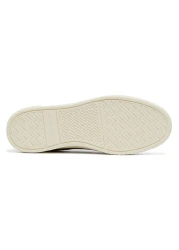 U.S. Polo Assn. Men's Beige Low-Top Sneakers - Lightweight Slip-On Design with Iconic Branding for a Clean Look
