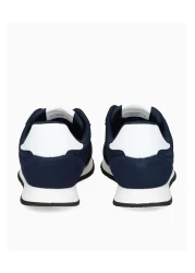 Tommy Hilfiger Men's Brand Logo Lace-up Non-Slip Sole Casual Navy Blue Sneaker EM0EM01351-C1G