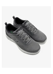 Skechers حذاء سكيتش اير ديناميت بليتون رمادي للرجال - 232691