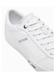 Tommy Hilfiger Men's White Sneakers - Th Hi Vulc Street Rwb Lth Low