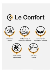 Lee Cooper Men's Pull Tab Detail Lace-Up Sneakers