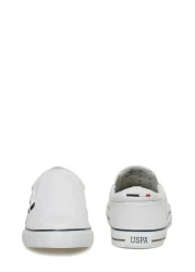 U.S. Polo Assn. White Men's Slip On - JACK 3FX