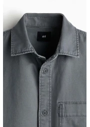 H&M Regular Fit Twill overshirt