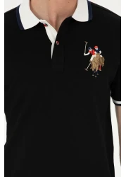 U.S. Polo Assn. Men's Black Basic T-Shirt -50279559-VR046