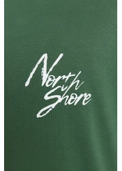  Collection Green Oversize PrinTed T-Shirt - 100% Tiny TMNSS20TS1099