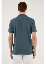 Buratti Men's Polo Neck t Shirt - 100% Cotton, Regular Fit, Buttoned 5902127