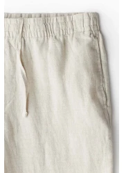 H&M Regular Fit Linen trousers