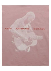 American Eagle Ae Boxy Post Malone Graphic T-shirt