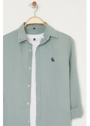  Collection قميص Mint Limited Edition 100% Rain ذو مقاس عادي