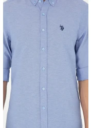 U.S. Polo Assn. Men's Saks Long Sleeve Basic Shirt 50288629 -Vr045