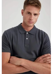 Defacto Regular Fit Short Sleeve Cotton Polo T-Shirt B0643Axns