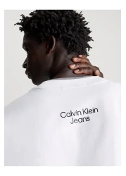 Calvin Klein تي شيرت ثلاثي الأبعاد بشعار ميتا مونوغرام