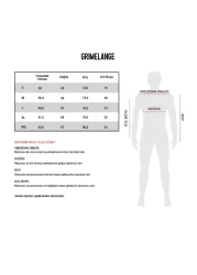 GRIMELANGE River Men's - Embroidery Detailed Oversize Khaki T-Shirt 100% Organic Cotton