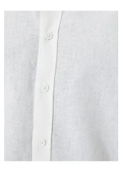 Koton Long Sleeve Shirt Classic Cuff Collar Buttoned Regular Fit