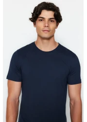  Collection Black-White-Navy Slim/Narrow Cut 5-Pack 100%Too T-Shirt Tmnaw20Ts0243