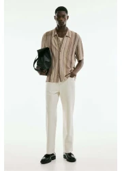 H&M Regular Fit Crochet-look Shirt