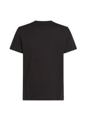 Calvin Klein Calvin Klein Men Black Disrupted Outline Mo Short Sleeve T-Shirt