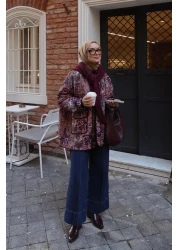 KADRİYE BAŞTÜRK Double Leg Jeans Dark Blue