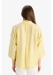 Defacto Regular Fit Long Sleeve Shirt F6112Ax25Sm