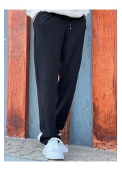 ElitWear New Season Comfortable Fit Stretchy Fabric Baggy Jogger Pants with Elastic Waist