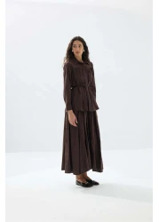 Tailors Room Kraşlı Shirt Suit - Bitter Coffee