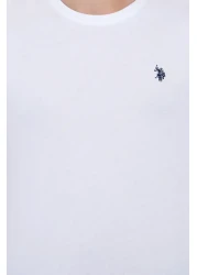 U.S. Polo Assn. تي شيرت أساسي برقبة دائرية للرجال