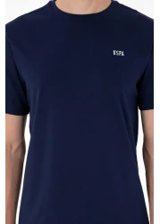 U.S. Polo Assn. Navy Blue Men's Basic T-Shirt -50284640-VR033