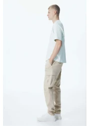 H&M بنطلون كارجو بقصّة Slim Fit