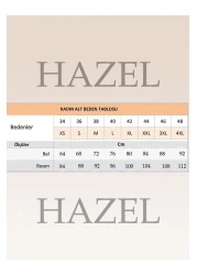 Hazel Women's Anthracite High Waist Velcro Palazzo Trousers.