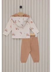 U.S. Polo Assn. Floral Pattern Licensed Baby Girl 3 Piece Set