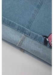 Defacto Baby Girl Disney Mickey & Minnie Strap Jean Dress C5473a524sm