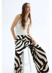 H&M Cropped pull-on trousers
