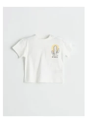 LC Waikiki New Season Printed Baby Boy T-Shirt and Shorts Set of 2 - S5Fs21Z1