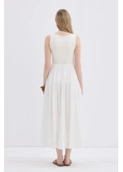 KADRİYE BAŞTÜRK تالي فوال قطعة تنورة إكرو