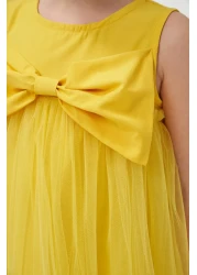 Minipodyum فستان بناتي صيفي مصنوع من التول لعيد الميلاد الخاص