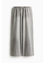 H&M Denim drawstring trousers