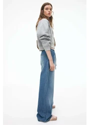 H&M Denim drawstring trousers