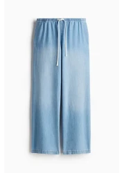 H&M بنطلون جينز برباط