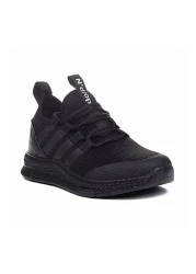 Ndrops 02 حذاء رياضي شبكي، صيفي، لتقويم العظام، مريح، خفيف الوزن، أسود اللون للأطفال