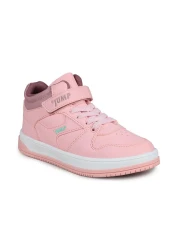 Jump 27758 Velcro High Top Rose Color Sneaker Comfortable Sports Shoes