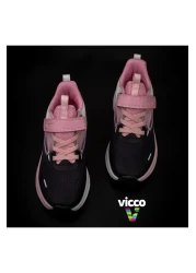 Vicco حذاء رياضي خفيف الوزن للأطفال للجنسين - مسحوق لانس