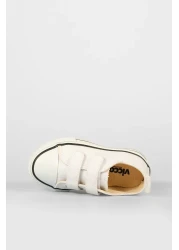 Vicco Pino Lighted Unisex Preschool White Sports Shoes