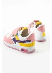 GAK RUN حذاء رياضي مريح للأطفال من الجنسين مع أحذية رياضية مرنة وفيلكرو